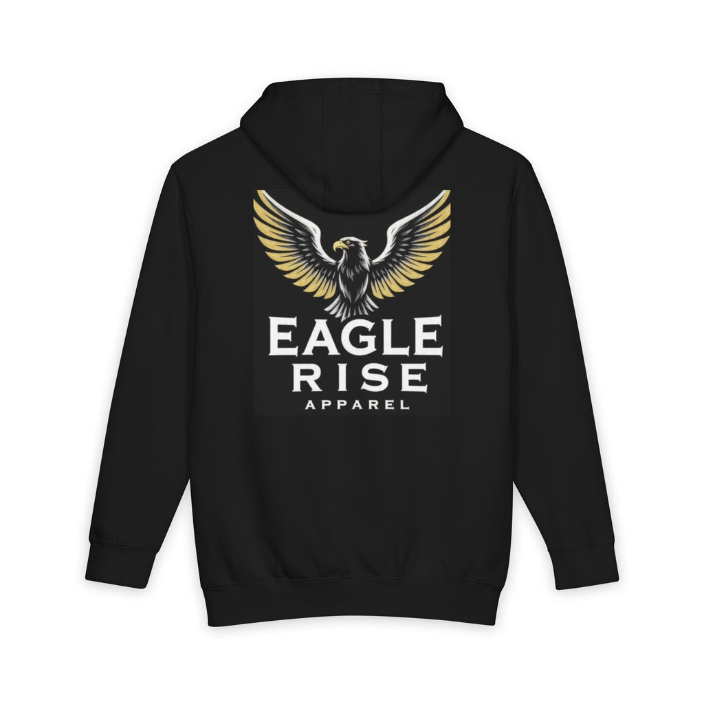 Faith Over Fear™  Premium Black Graphic Hoodie | Eagle Rise Apparel