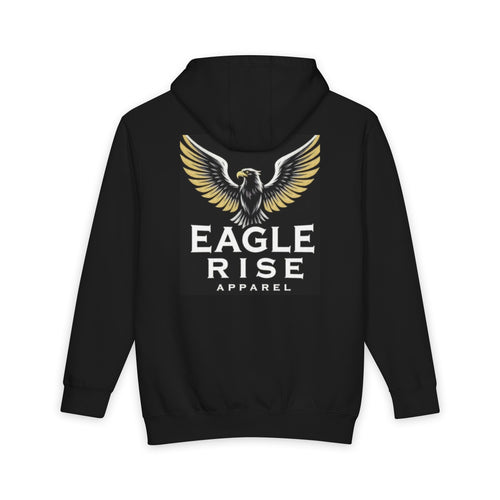 Faith Over Fear™  Premium Black Graphic Hoodie | Eagle Rise Apparel