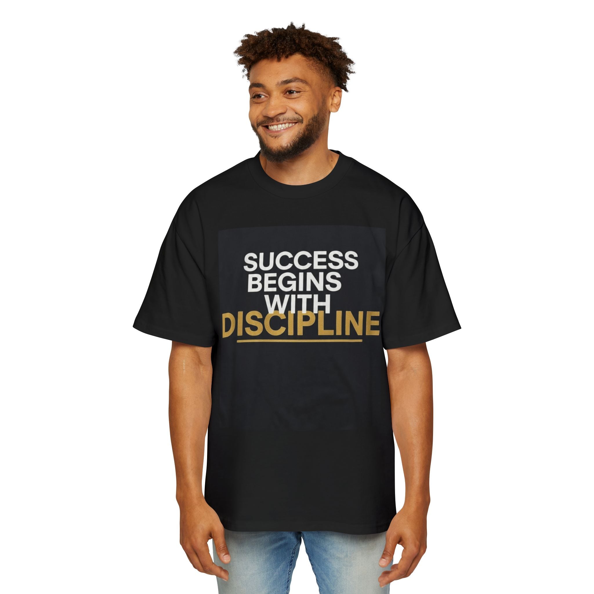 Eagle Rise “Success Begins With Discipline” Oversized T-Shirt